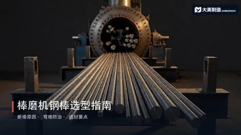 棒磨机钢棒怎么选？断棒、弯棒的原因与选型要点