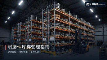 耐磨件库存怎么管？安全库存计算、分级管理与备件托管