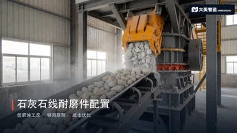 石灰石破碎线耐磨件怎么配最经济？低磨蚀工况的够用原则与成本优化